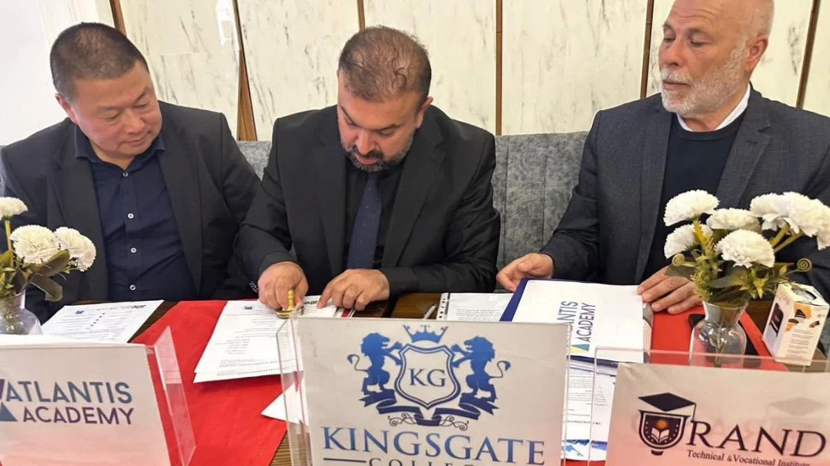  ئیمزا کرنا یاداشتنامەکا لێک تێگەهشتنێ دگەل دوو دامەزراوەیێن بریتانی